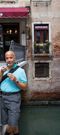 Photograph of Jaime Romero in Venice, Italy - Some Trips Album